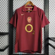 Camiseta Arsenal Retro 1ª Equipación 2005 2006