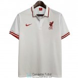 Camiseta Liverpool Polo White 2020/2021