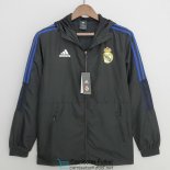 Real Madrid Chaqueta Rompevientos Black I 2022/2023