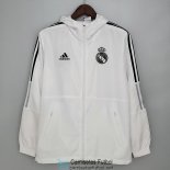 Real Madrid Chaqueta Rompevientos White III 2021/2022