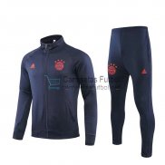 Bayern Munich Chaqueta Navy Blue + Pantalon 2019/2020