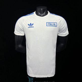 Camiseta Italia Adicolor Classics 3S White 2023/2024