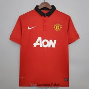 Camiseta Manchester United Retro 1ª Equipación 2013/2014