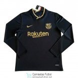 Camiseta Manga Larga Barcelona 2ª Equipación 2020/2021