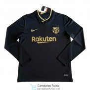 Camiseta Manga Larga Barcelona 2ª Equipación 2020/2021