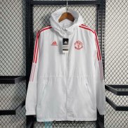 Manchester United Chaqueta Rompevientos White I 2023/2024