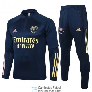 Arsenal Sudadera De Entrenamiento Navy + Pantalon 2020/2021