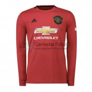 Camiseta Manga Larga Manchester United 1ª Equipación 2019/2