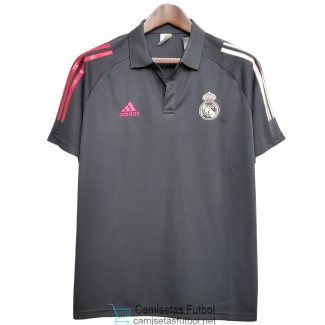 Camiseta Real Madrid Polo Black 2020/2021