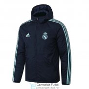 Real Madrid Chaqueta De Invierno Navy Blue 2020/2021