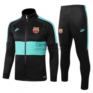 Barcelona Chaqueta Black Green + Pantalon 2019/2020