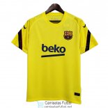 Camiseta Barcelona Training Yellow 2020/2021