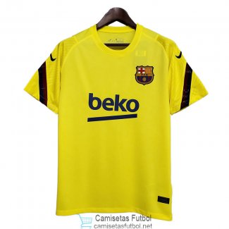 Camiseta Barcelona Training Yellow 2020/2021