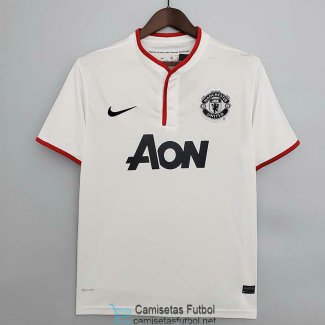 Camiseta Manchester United Retro 2ª Equipación 2013/2014