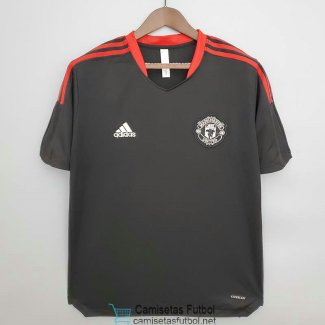 Camiseta Manchester United Training Black III 2021/2022