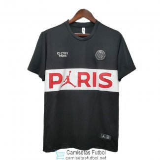 Camiseta PSG x Jordan Training Black White 2020/2021