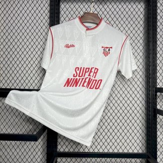 Camiseta Sevilla FC Retro Primera Equipacion 1991/1992