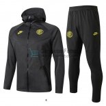 Inter Milan Chaqueta Capucha Black + Pantalon 2019/2020