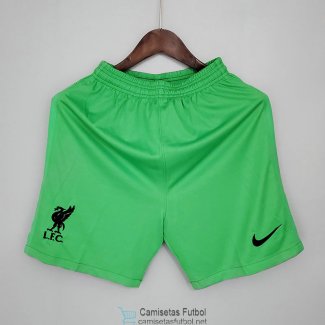 Pantalon Corto Liverpool Green 2021/2022