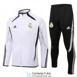 Real Madrid Chaqueta White I + Pantalon Black I 2022/2023