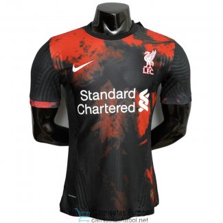 Camiseta Authentic Liverpool Special Edition Black Red 2020/2021