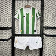 Camiseta Cordoba CF Ninos Primera Equipacion 2024/2025