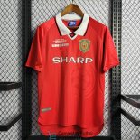 Camiseta Manchester United Retro 1ª Equipación 1999 2000