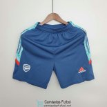 Pantalon Corto Arsenal Training Blue IV 2021/2022