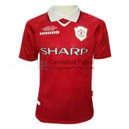 Camiseta Manchester United 1ª Equipación 1999 2