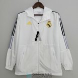 Real Madrid Chaqueta Rompevientos White I 2022/2023