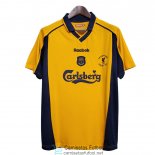 Camiseta Liverpool Retro 2ª Equipación 2000 2001