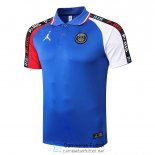 Camiseta PSG Polo Red Blue White 2020/2021