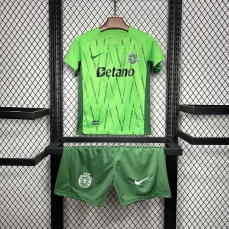 Camiseta Sporting CP Ninos Tercera Equipacion 2024/2025