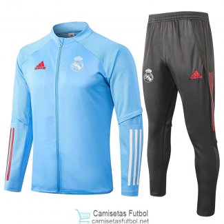 Real Madrid Chaqueta Blue + Pantalon 2020/2021