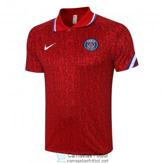 Camiseta PSG Polo Red PARIS 2020/2021