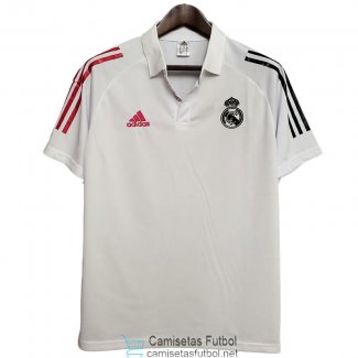 Camiseta Real Madrid Polo White 2020/2021