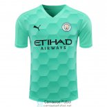 Camiseta Manchester City Portero Green 2020/2021