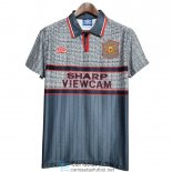 Camiseta Manchester United Retro 2ª Equipación 1995/1996