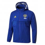 Manchester United Chaqueta Rompevientos Blue 2019/2020