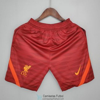 Pantalon Corto Liverpool Training Red 2021/2022