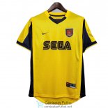 Camiseta Arsenal Retro 2ª Equipación 1999 2000