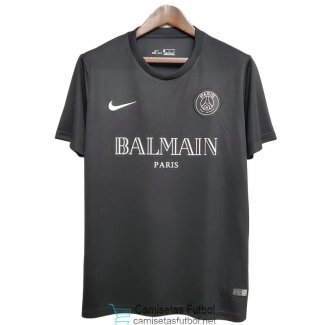 Camiseta PSG x BALMAIN Training Black 2020/2021