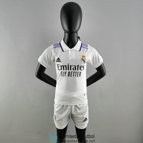 Camiseta Real Madrid Niños 1ª Equipación 2022/2023 l camisetas Real Madrid  baratas