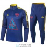 Arsenal x Humanrace Sudadera De Entrenamiento Blue+ Pantalon 2020/2021