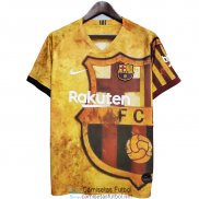 Camiseta Barcelona Training Suit Yellow 2020/2021