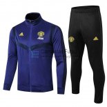 Manchester United Chaqueta Blue + Pantalon 2019/2020