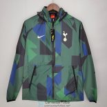 Tottenham Hotspur Chaqueta Rompevientos Green Pattern 2021/2022