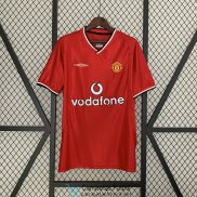 Camiseta Manchester United Retro 1ª Equipación 2003/2004