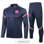 Inglaterra Sudadera De Entrenamiento Navy + Pantalon 2020/2021