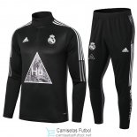 Real Madrid x Humanrace Sudadera De Entrenamiento Black+ Pantalon 2020/2021